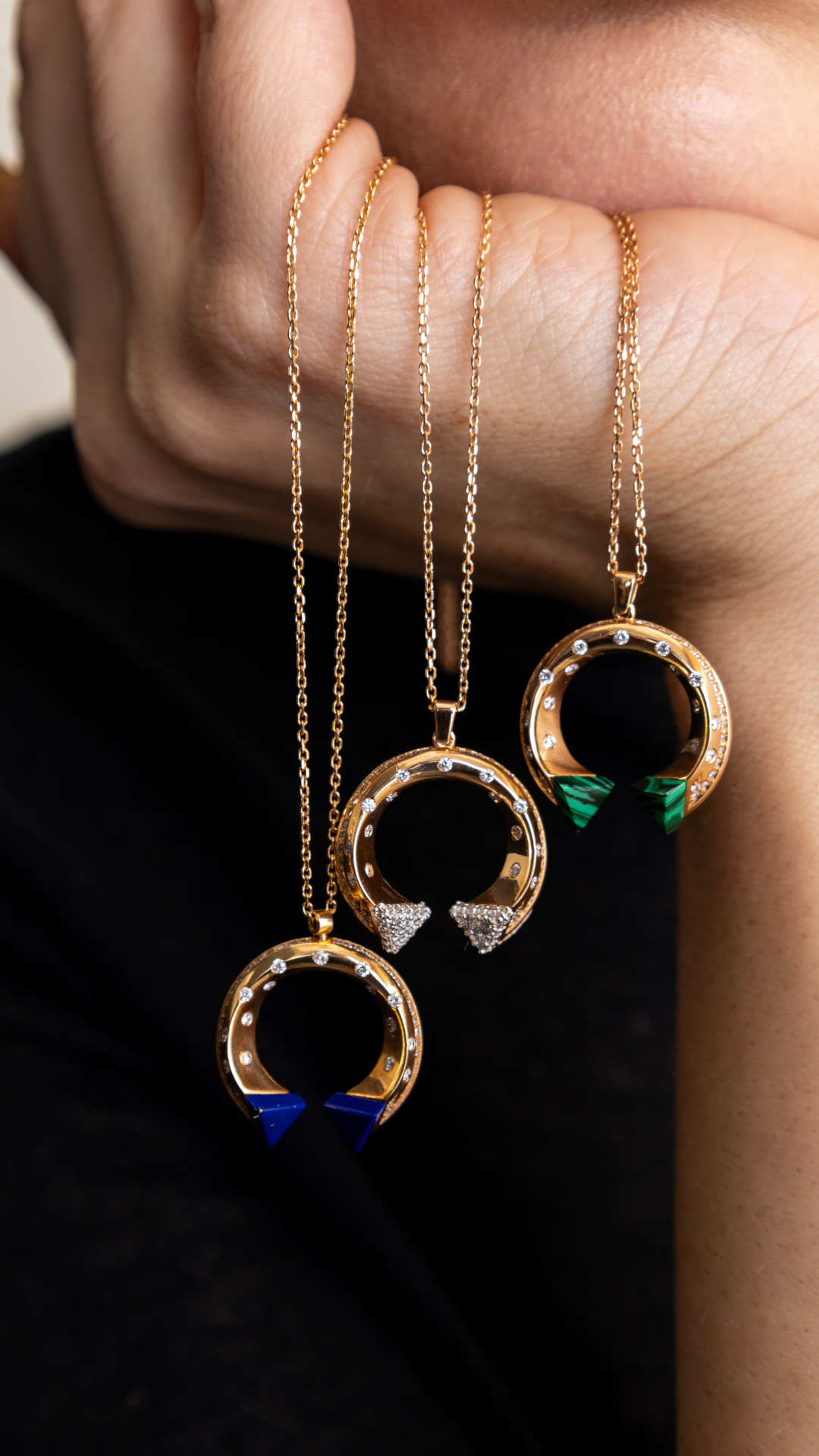 Balance Mini Pendant with Black Onyx