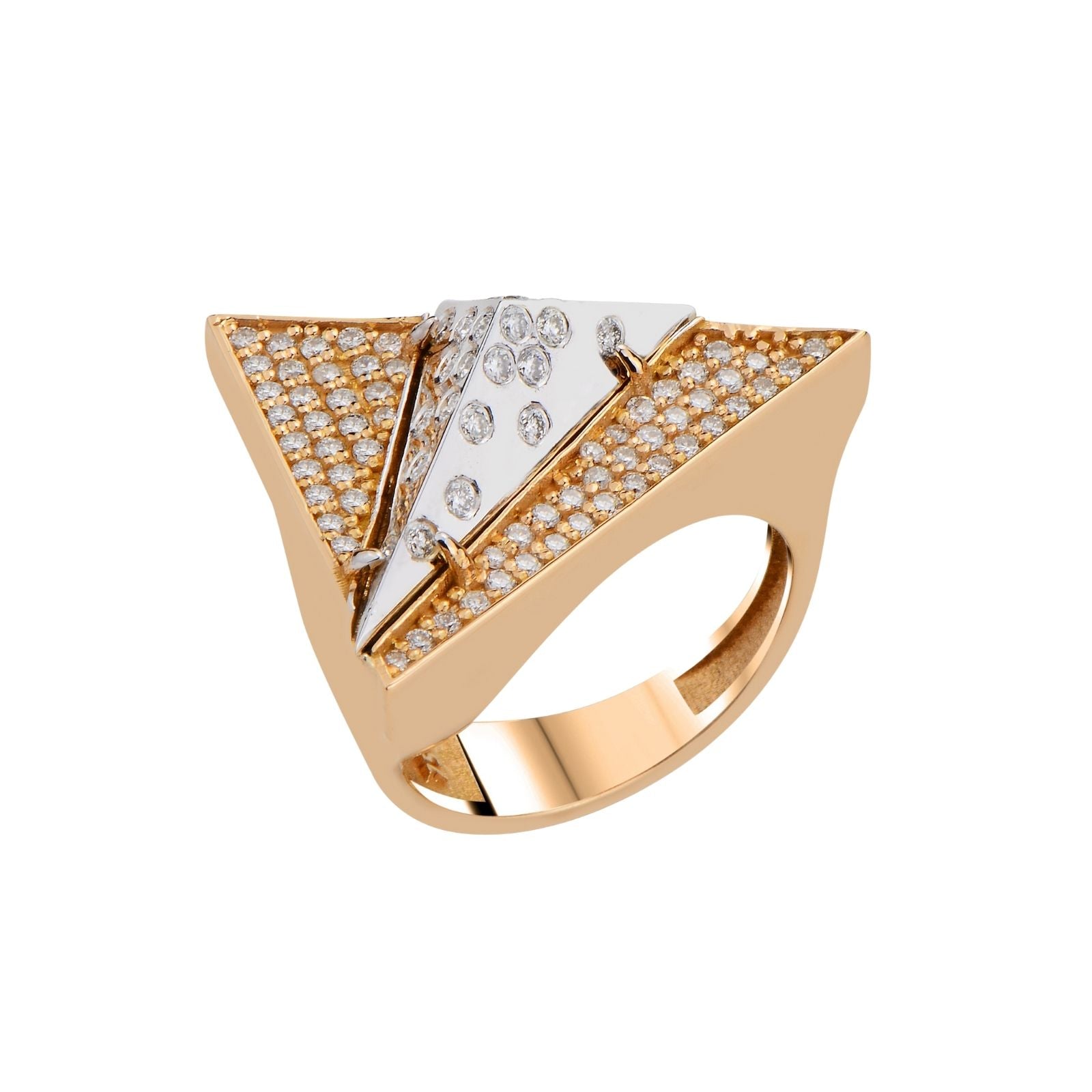Neutra Aztec Ring All Diamonds