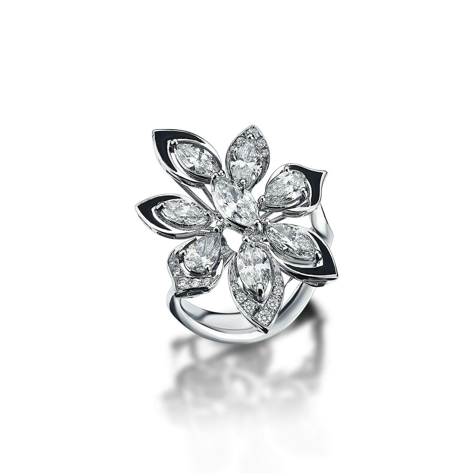 Eclipse Petal Ring