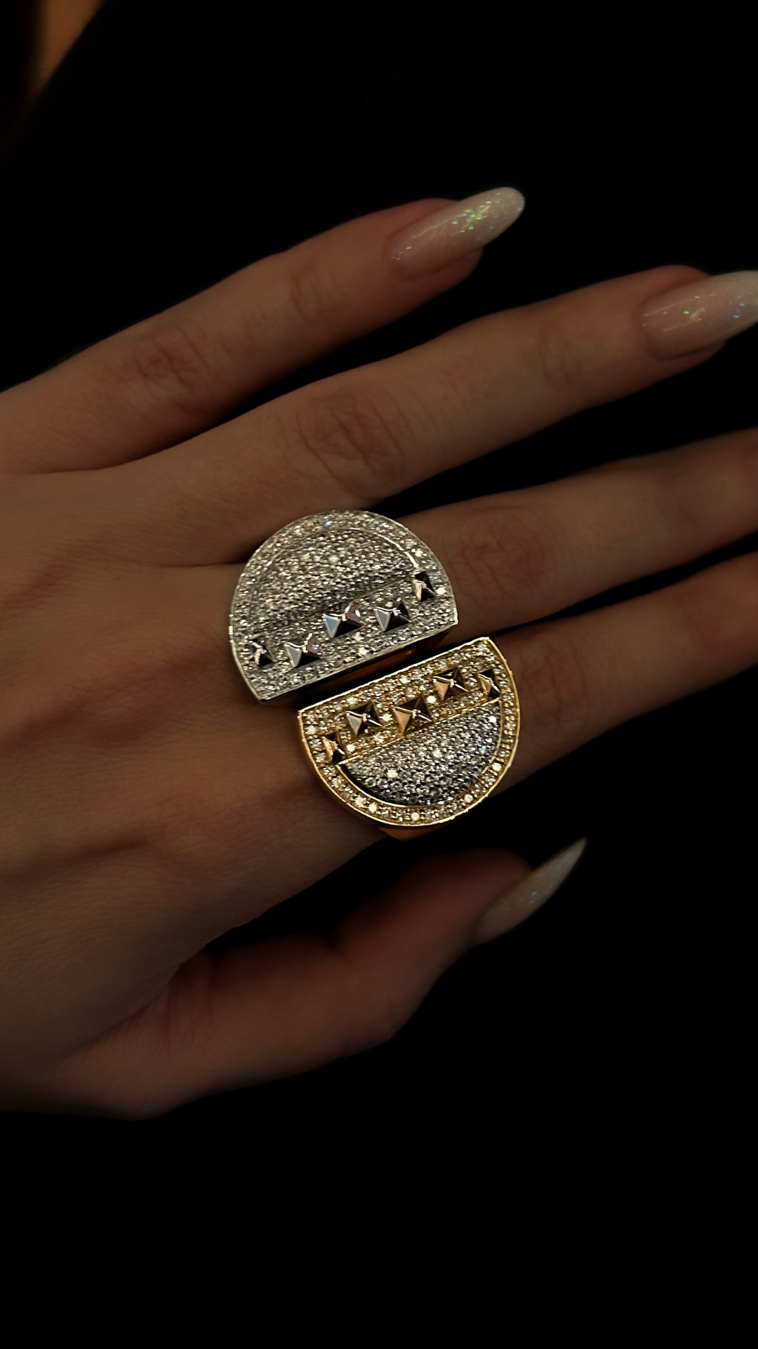 Neutra Cairo Colorless Ring - All Diamonds Pave