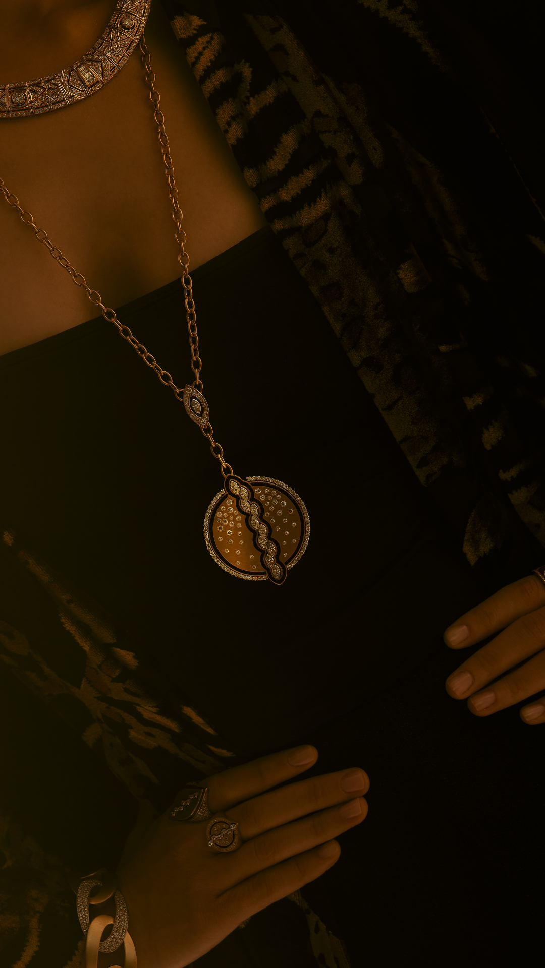 The Total Eclipse Pendant