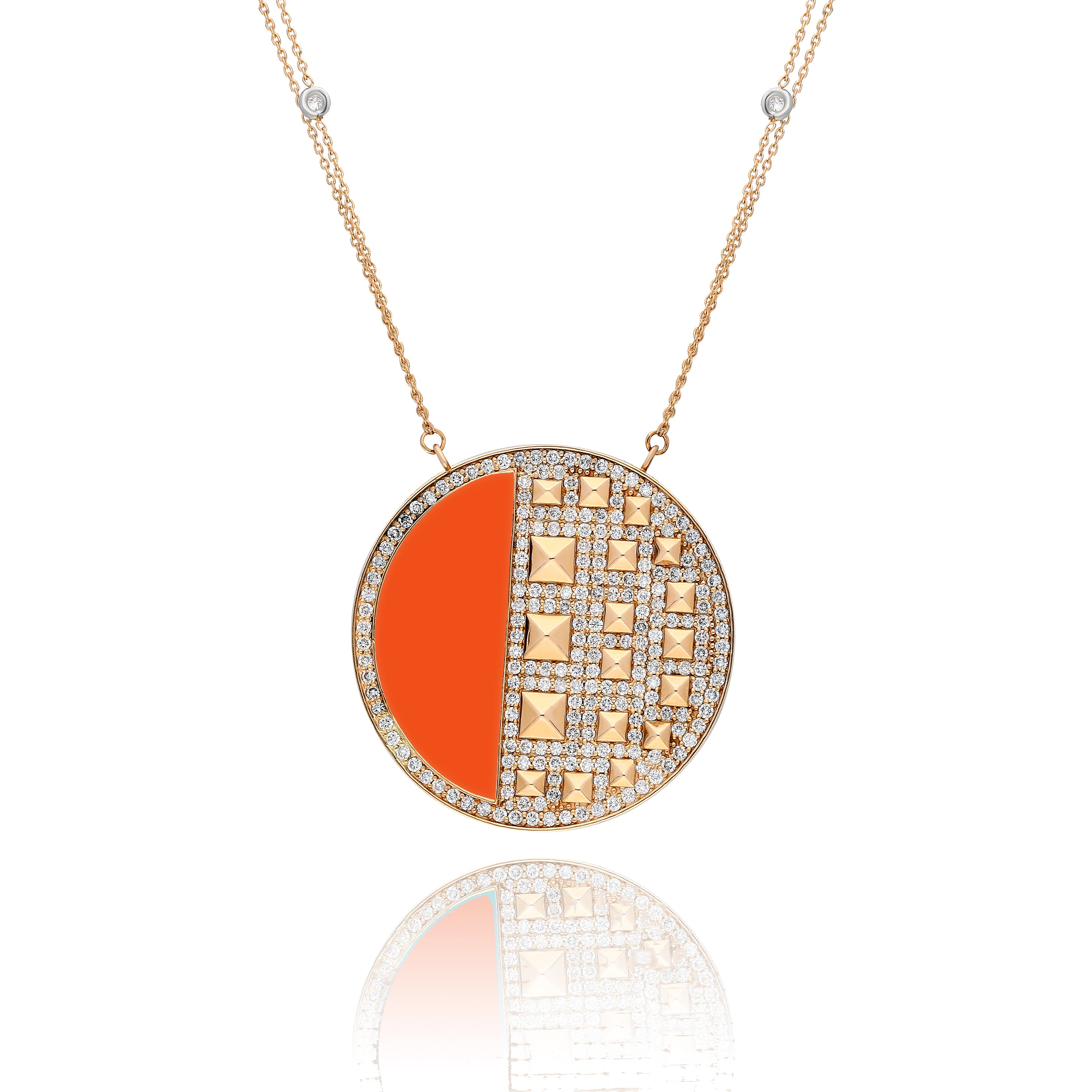 Neutra Cairo Medallion - Coral