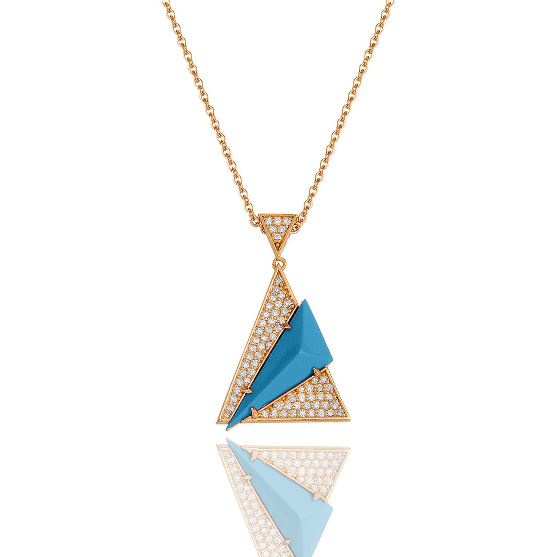 Neutra Aztec Pendant - Turquoise