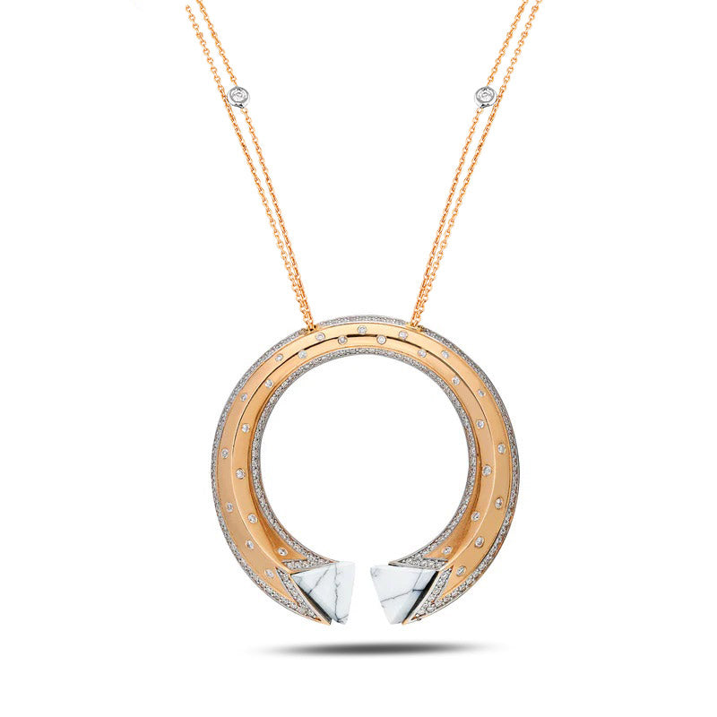 Neutra Balance Medallion - White Agate