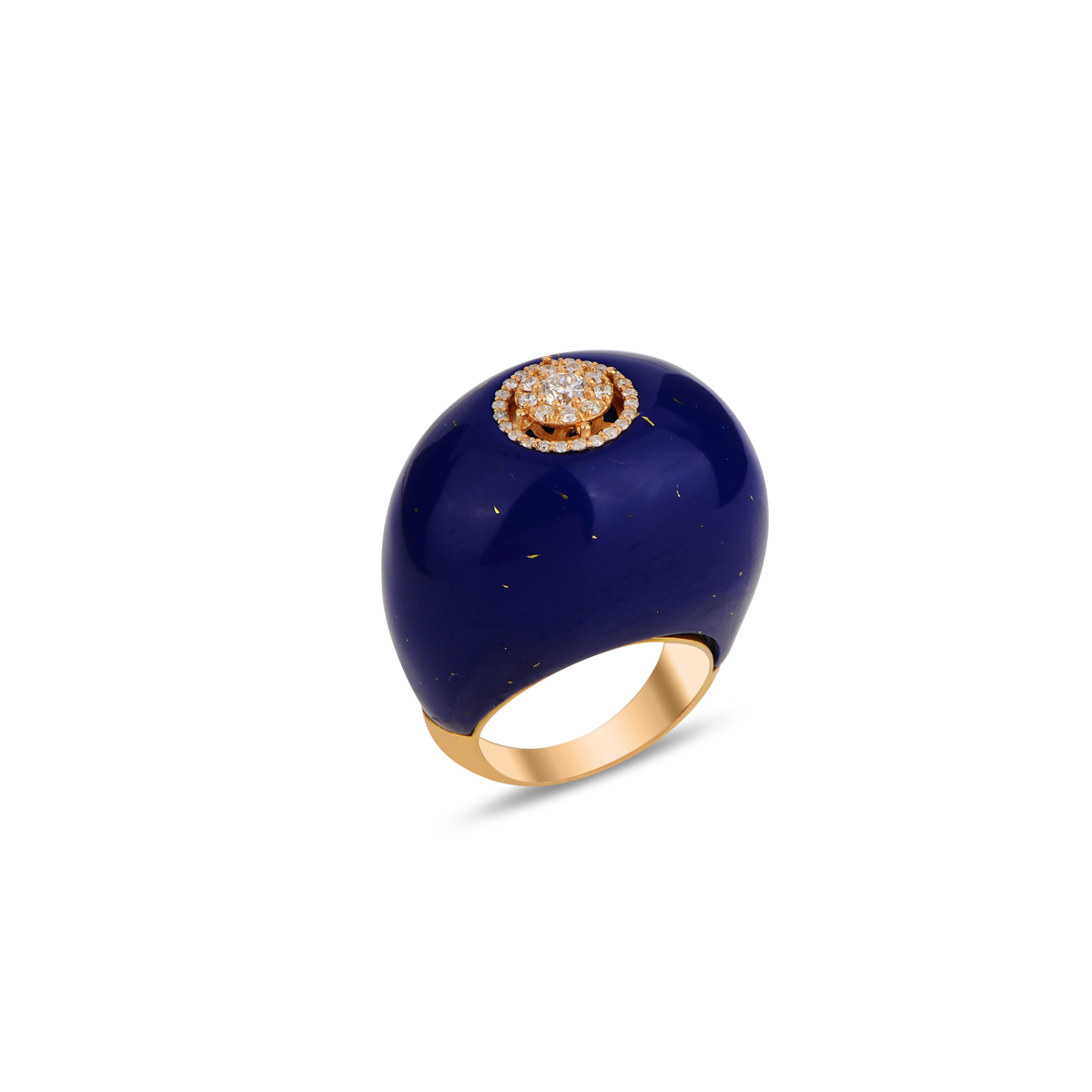 Neutra Dome Ring - Lapis Lazuli