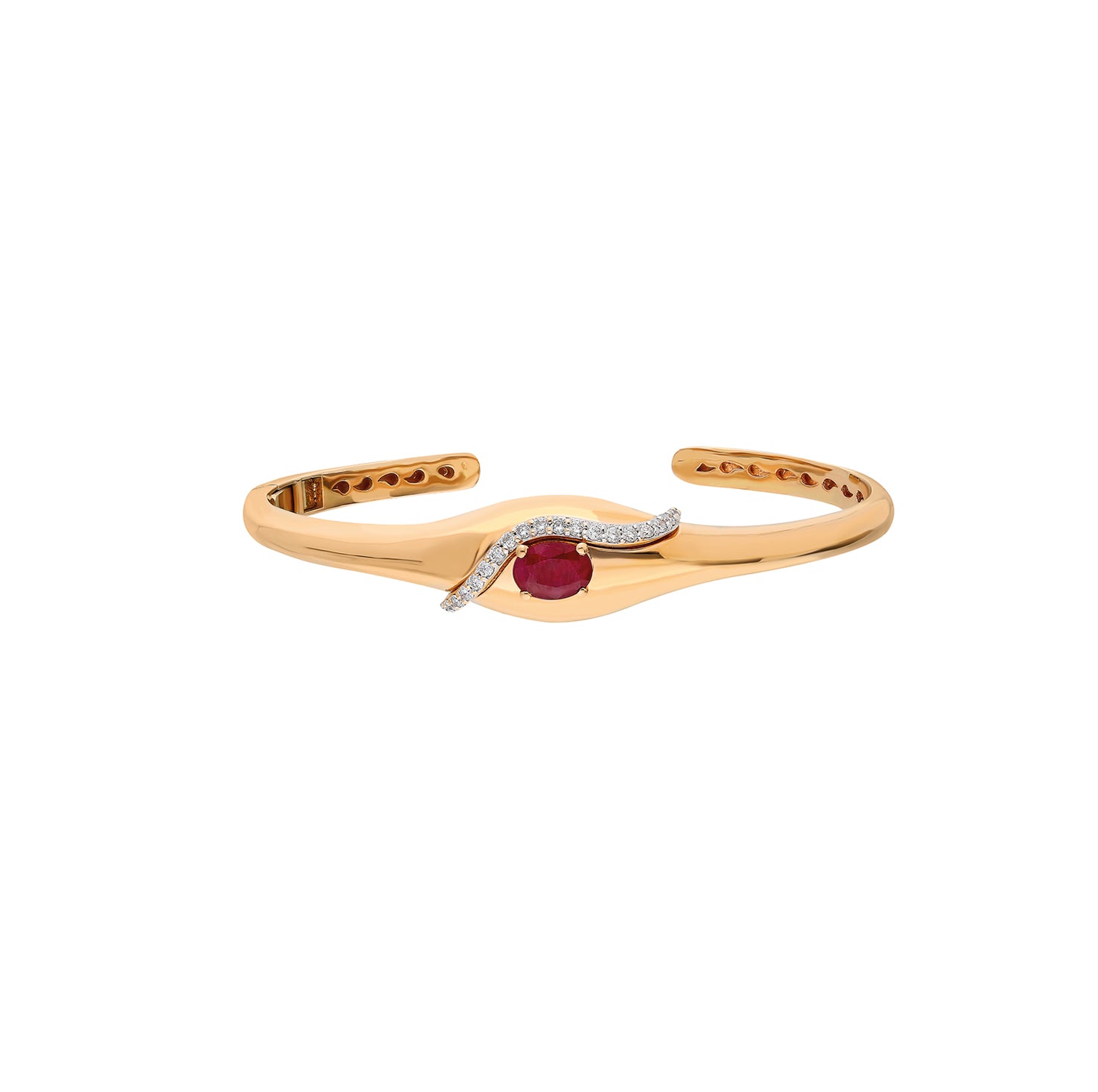 Lawa Bracelet with Rubies