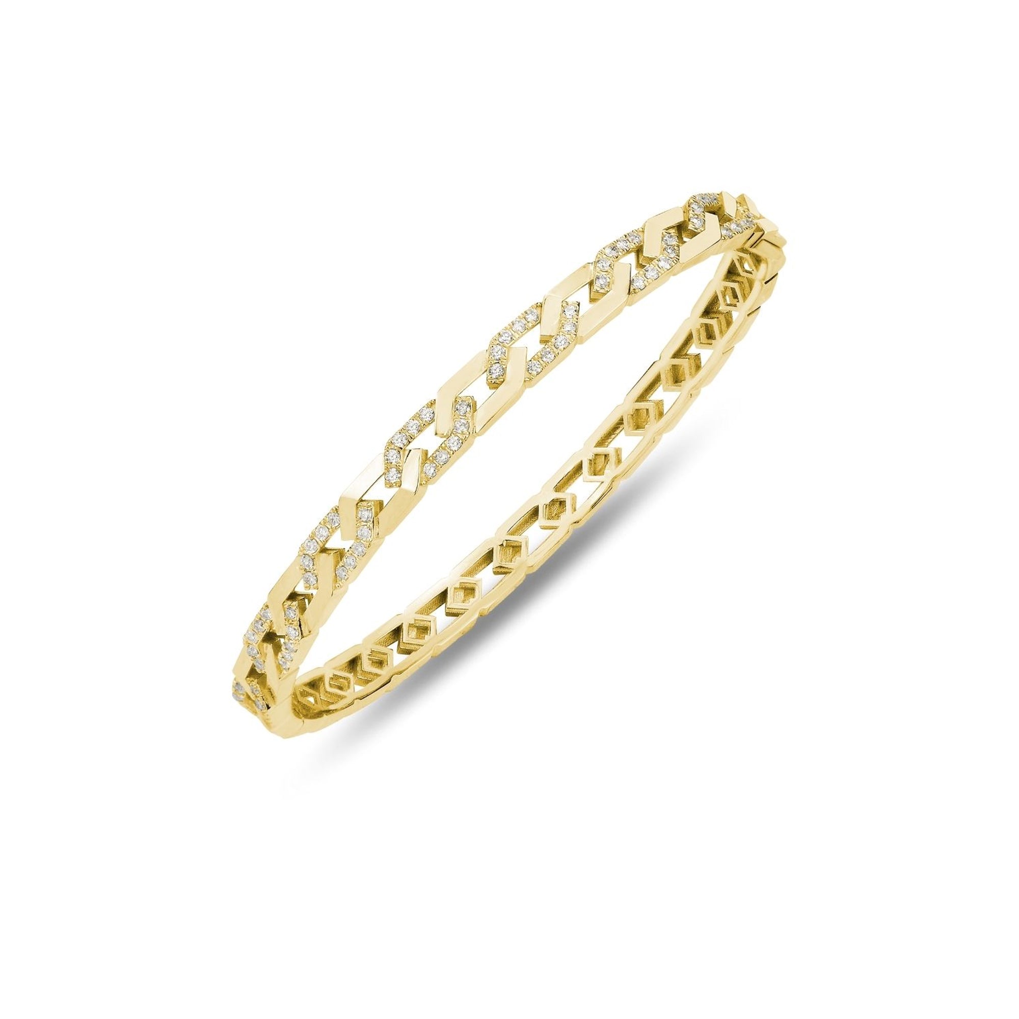 Rebel Colorless Bracelet Yellow Gold
