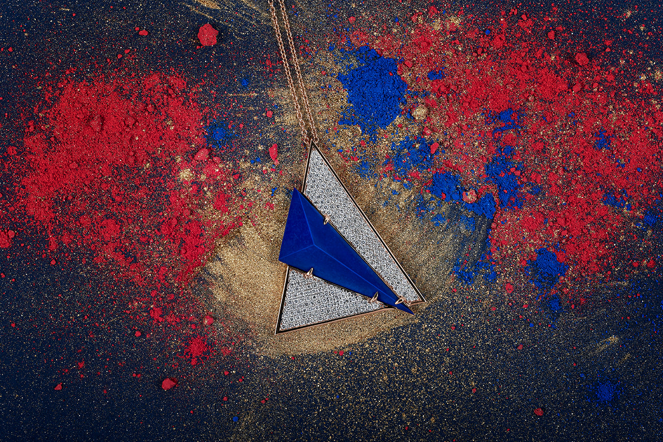 Neutra Aztec Medallion - Lapis Lazuli