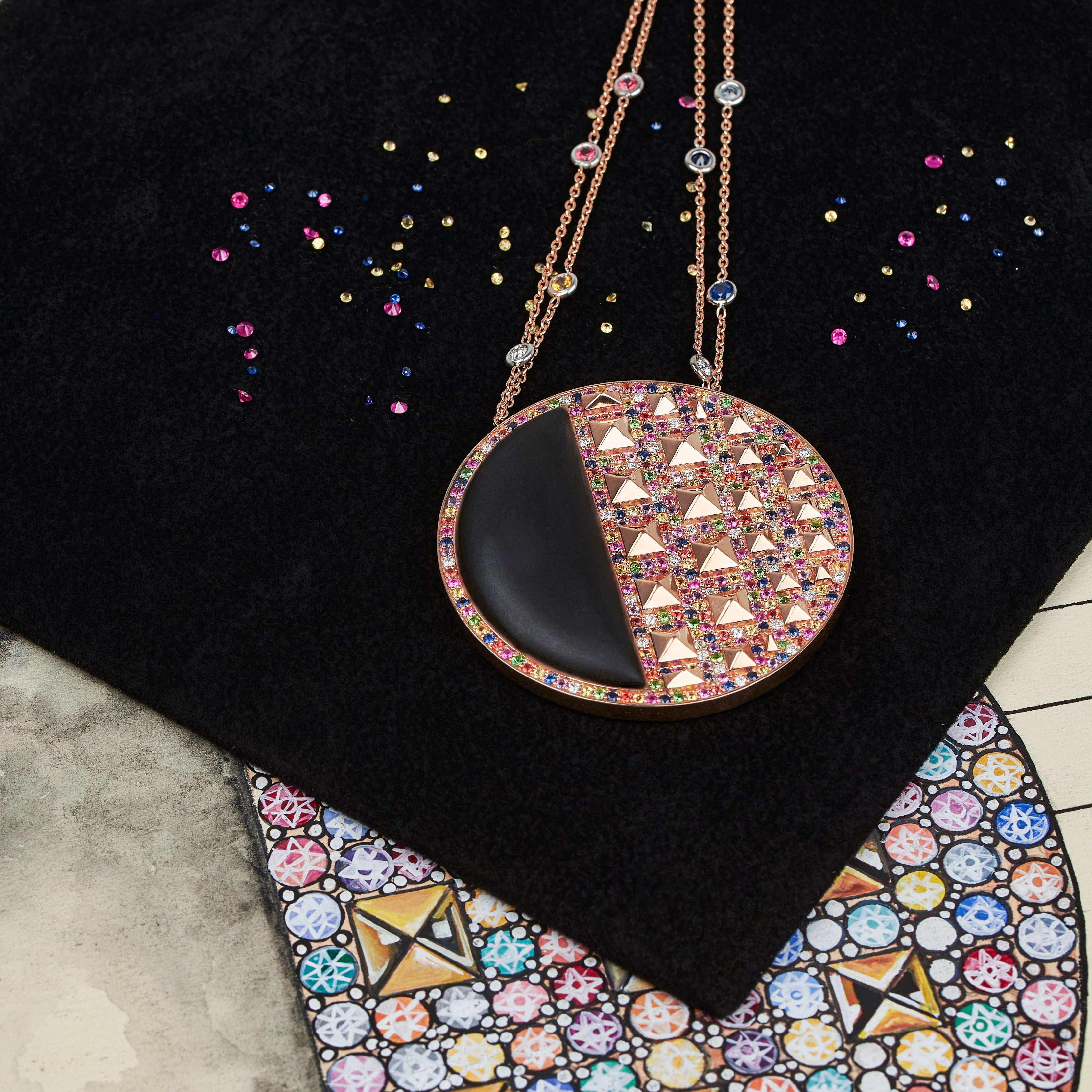 Neutra Cairo Maxi Medallion Diversity Edition - Black Onyx