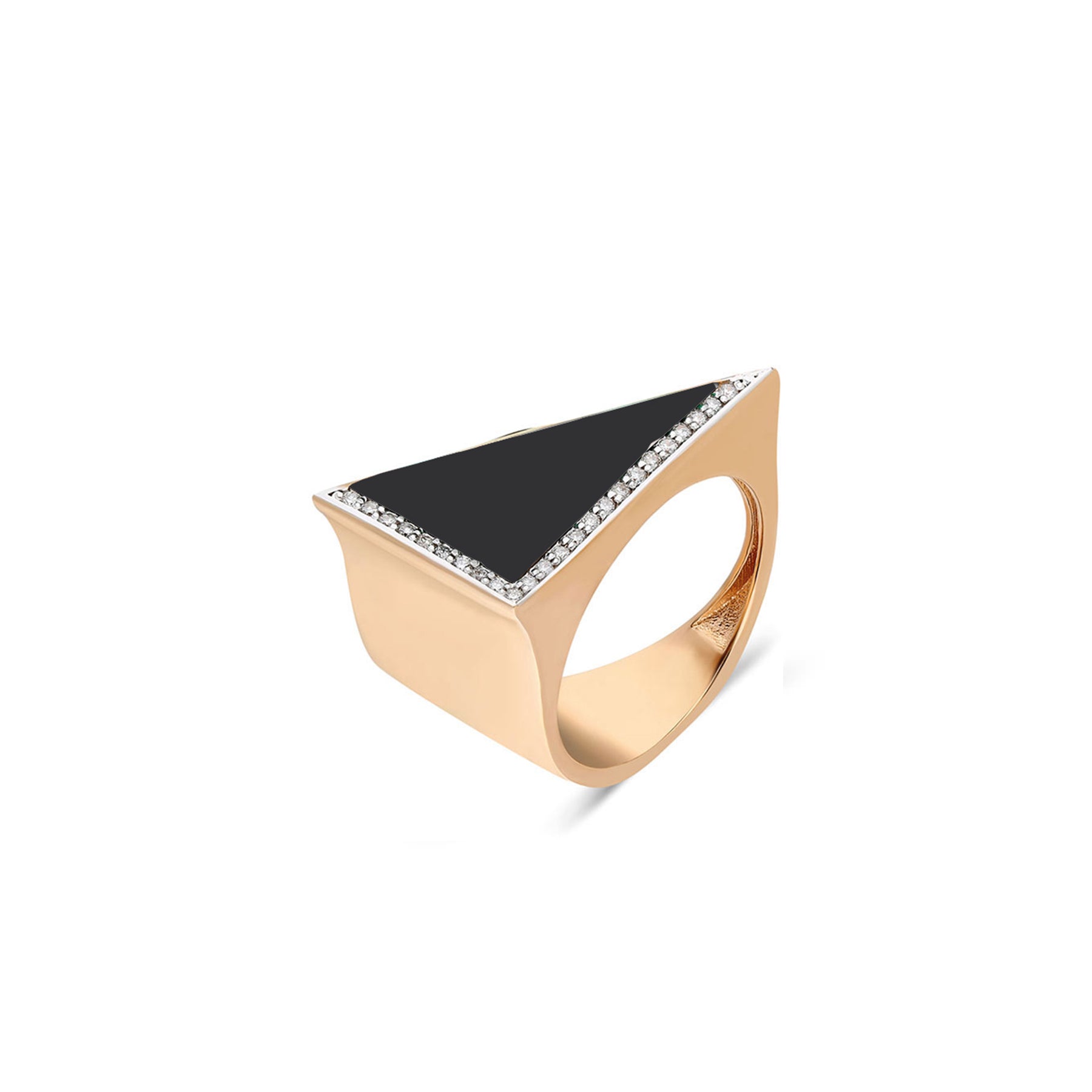 Neutra Aztec Side Ring - Black