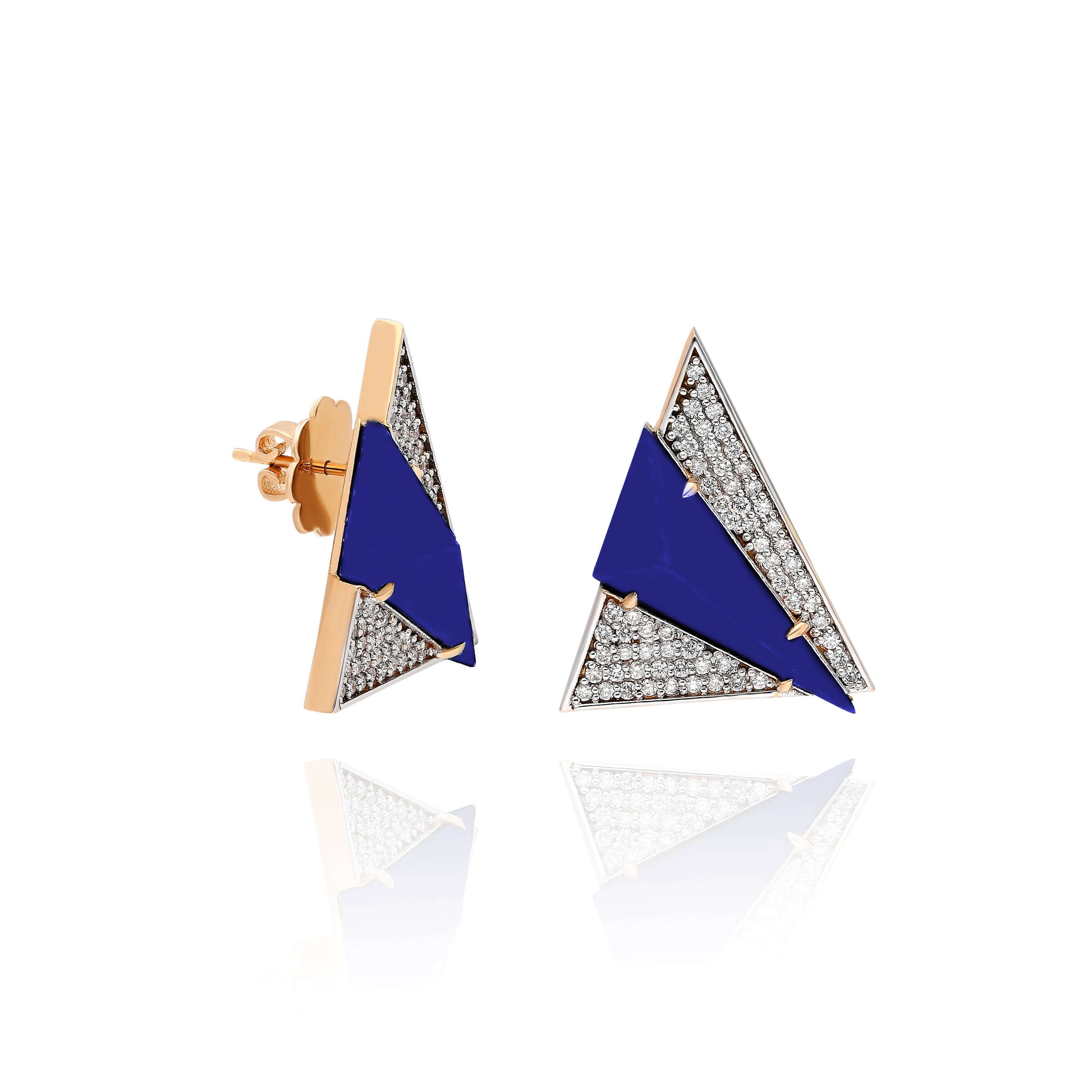 Neutra Aztec Earring - Lapis Lazuli