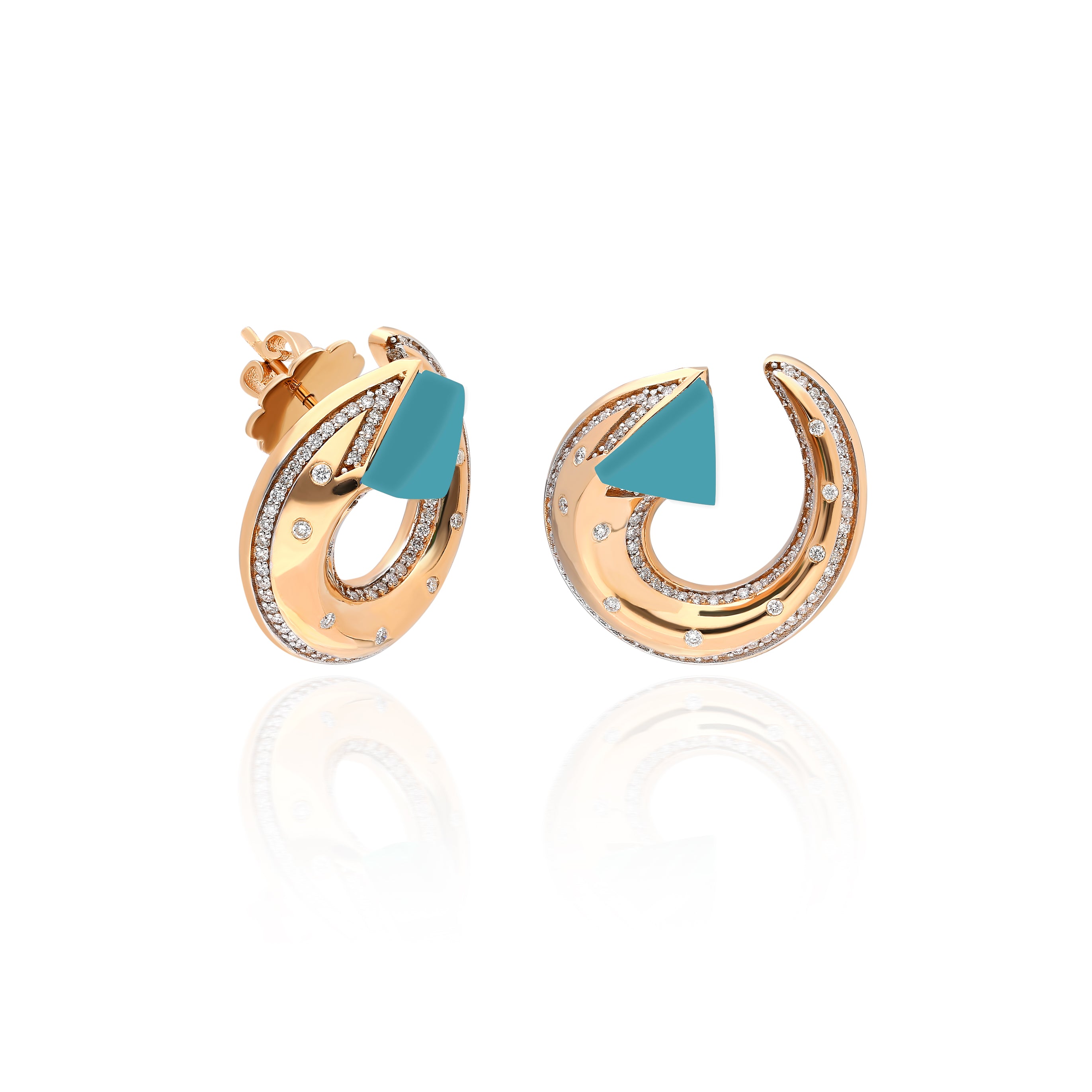 Neutra Balance Earrings - Turquoise