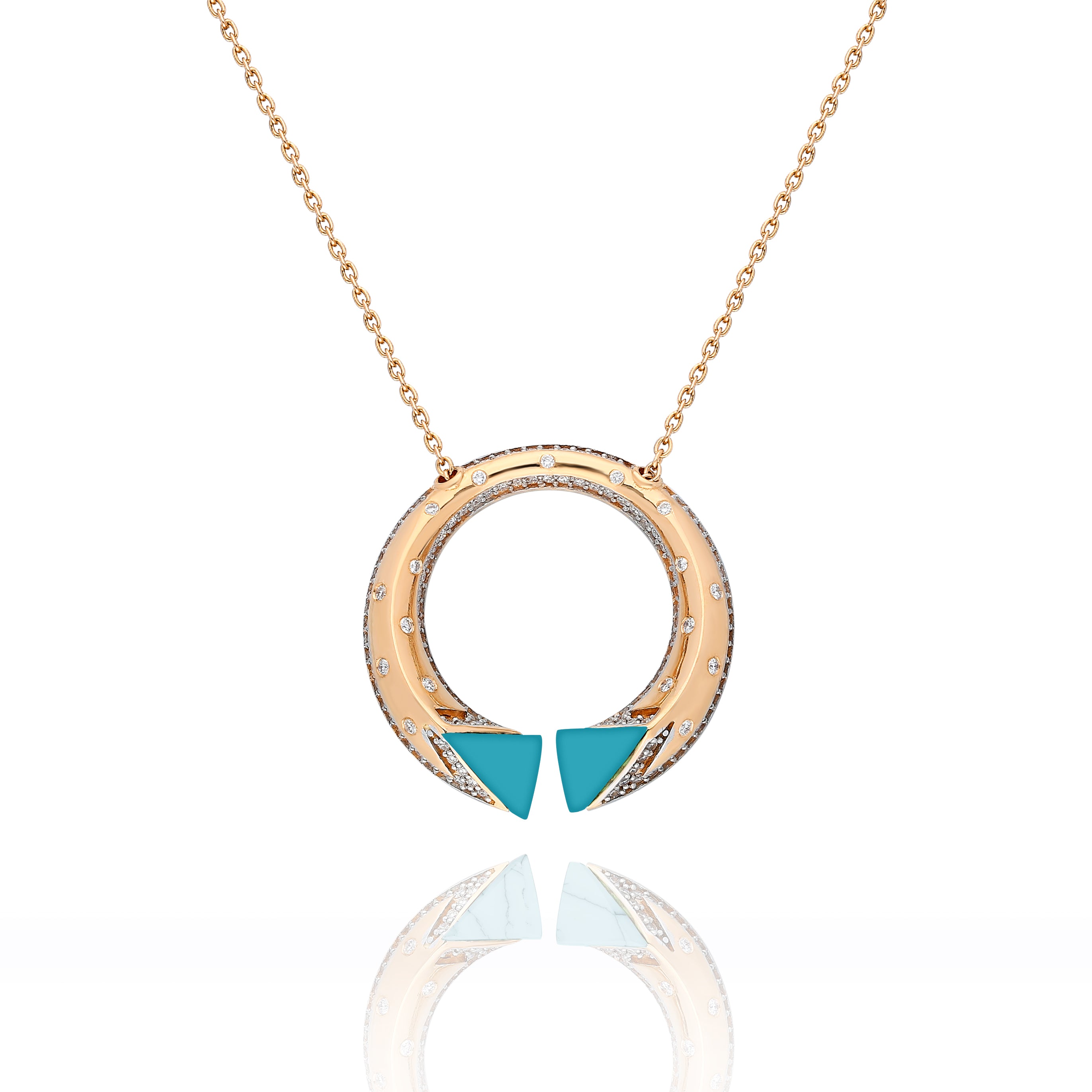 Neutra Balance Pendant - Turquoise