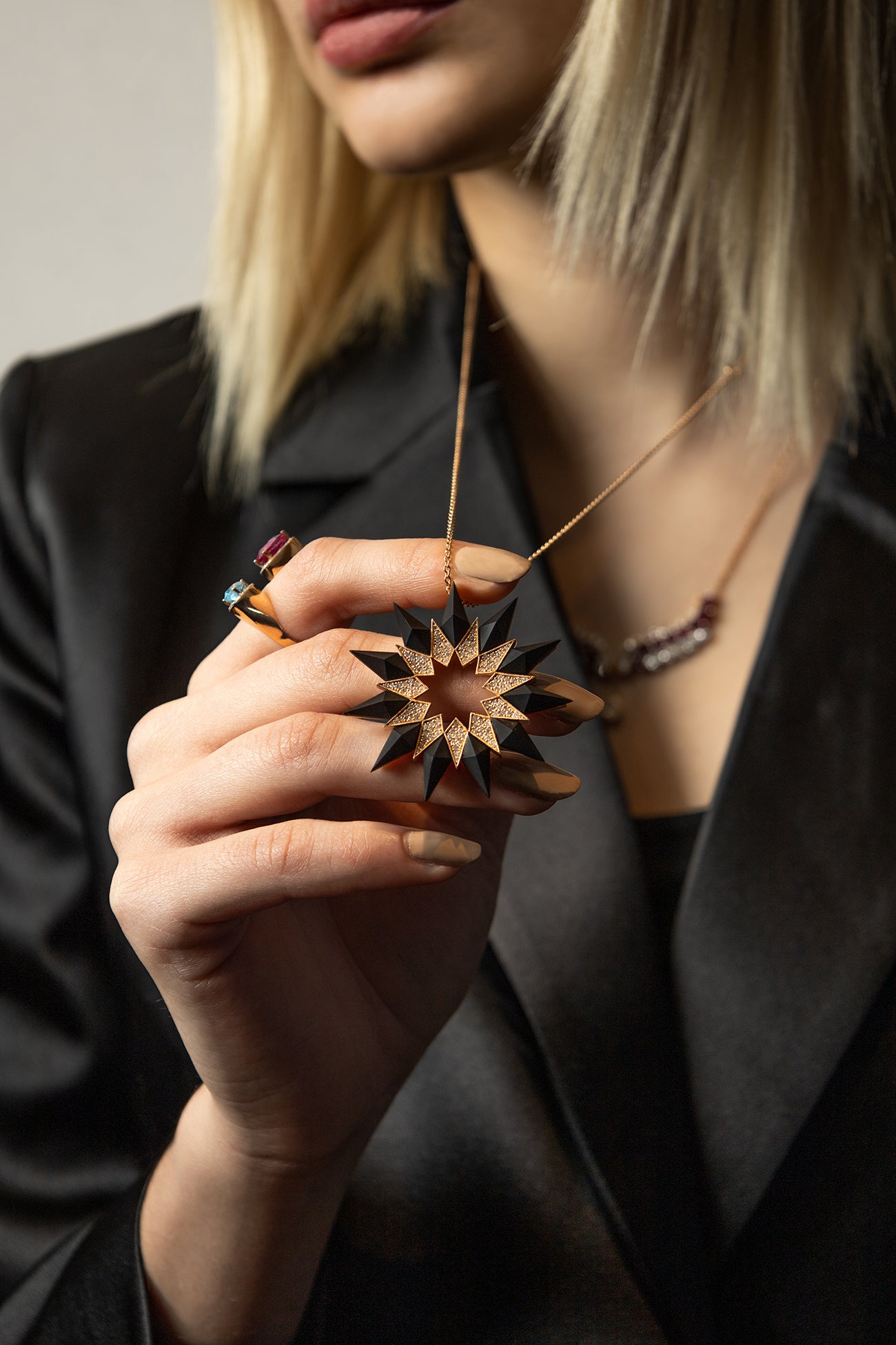 Nord Pendant - Black Onyx