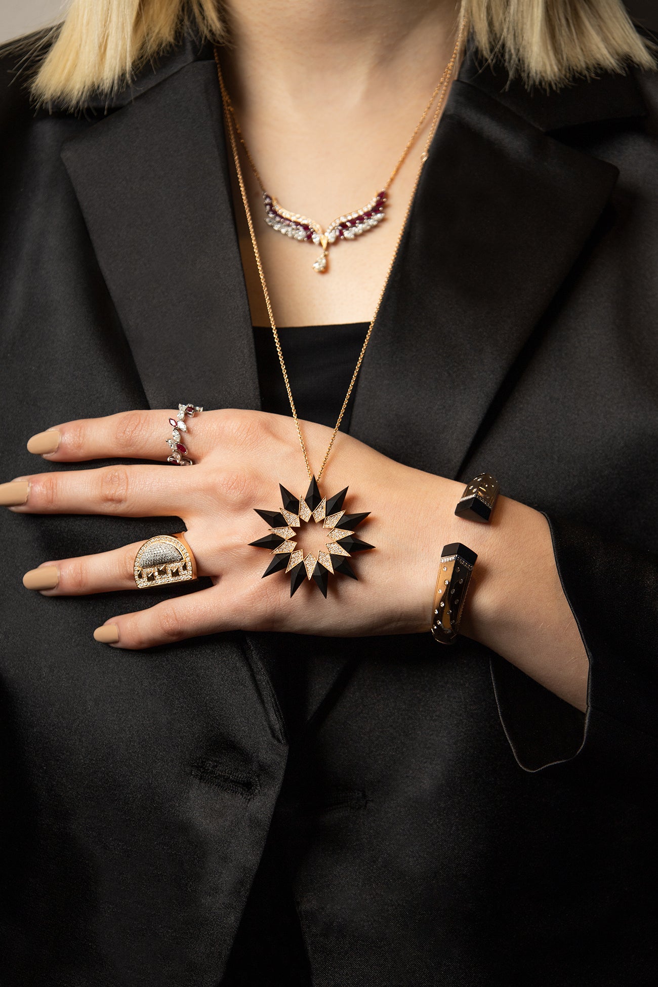 Nord Pendant - Black Onyx
