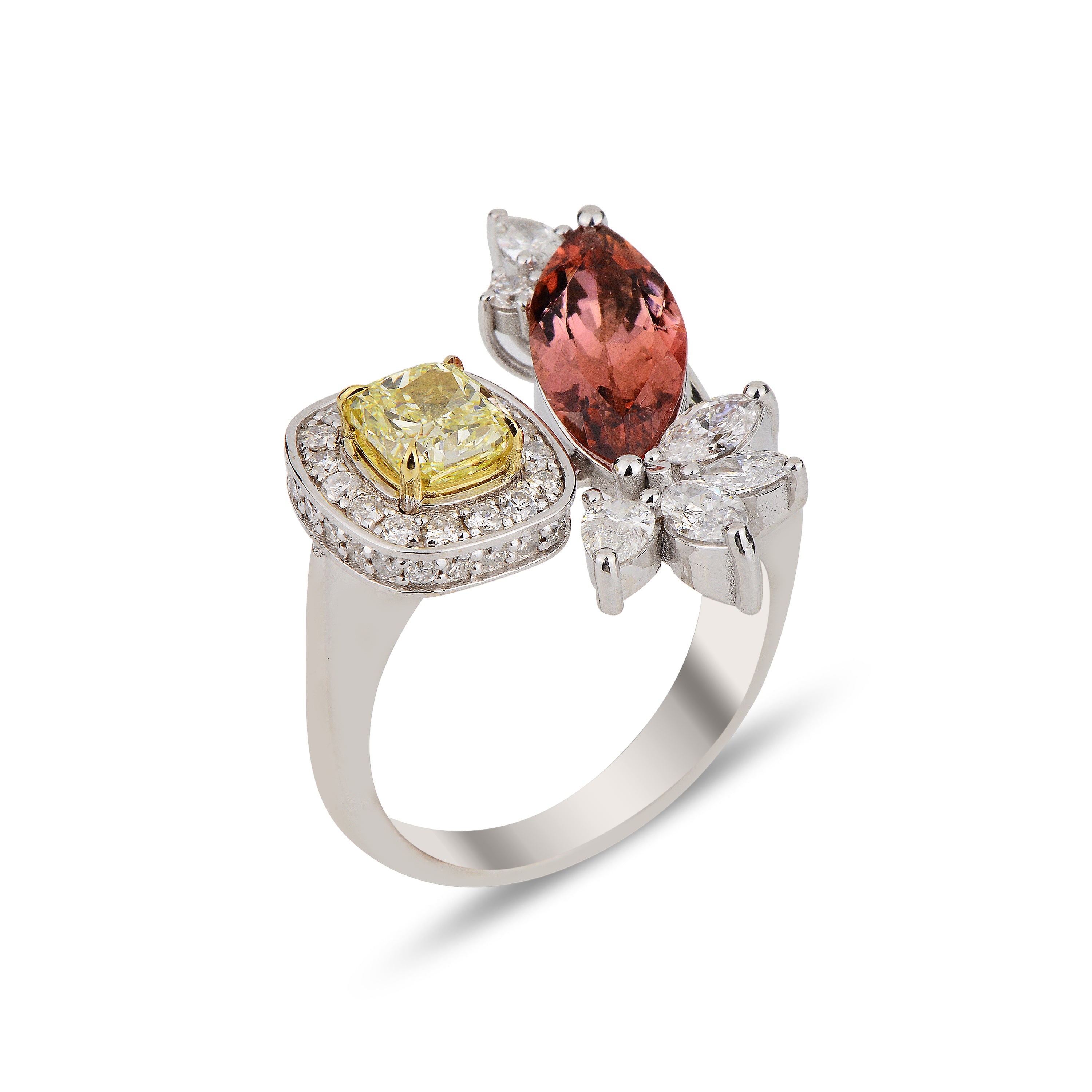 Gialla Ring w/Rubellite