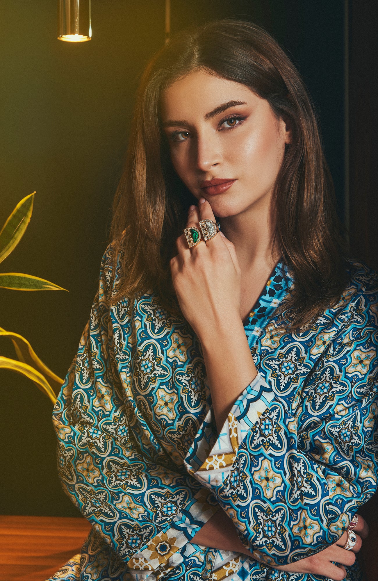 Neutra Cairo Ring - Malachite