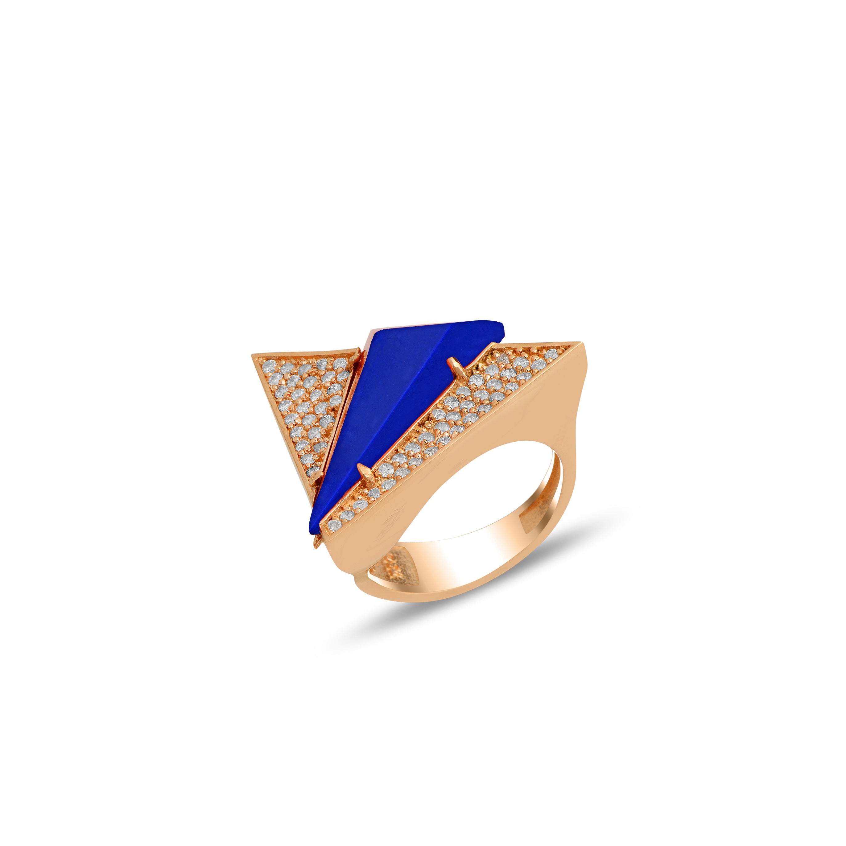 Neutra Aztec Ring - Lapis Lazuli