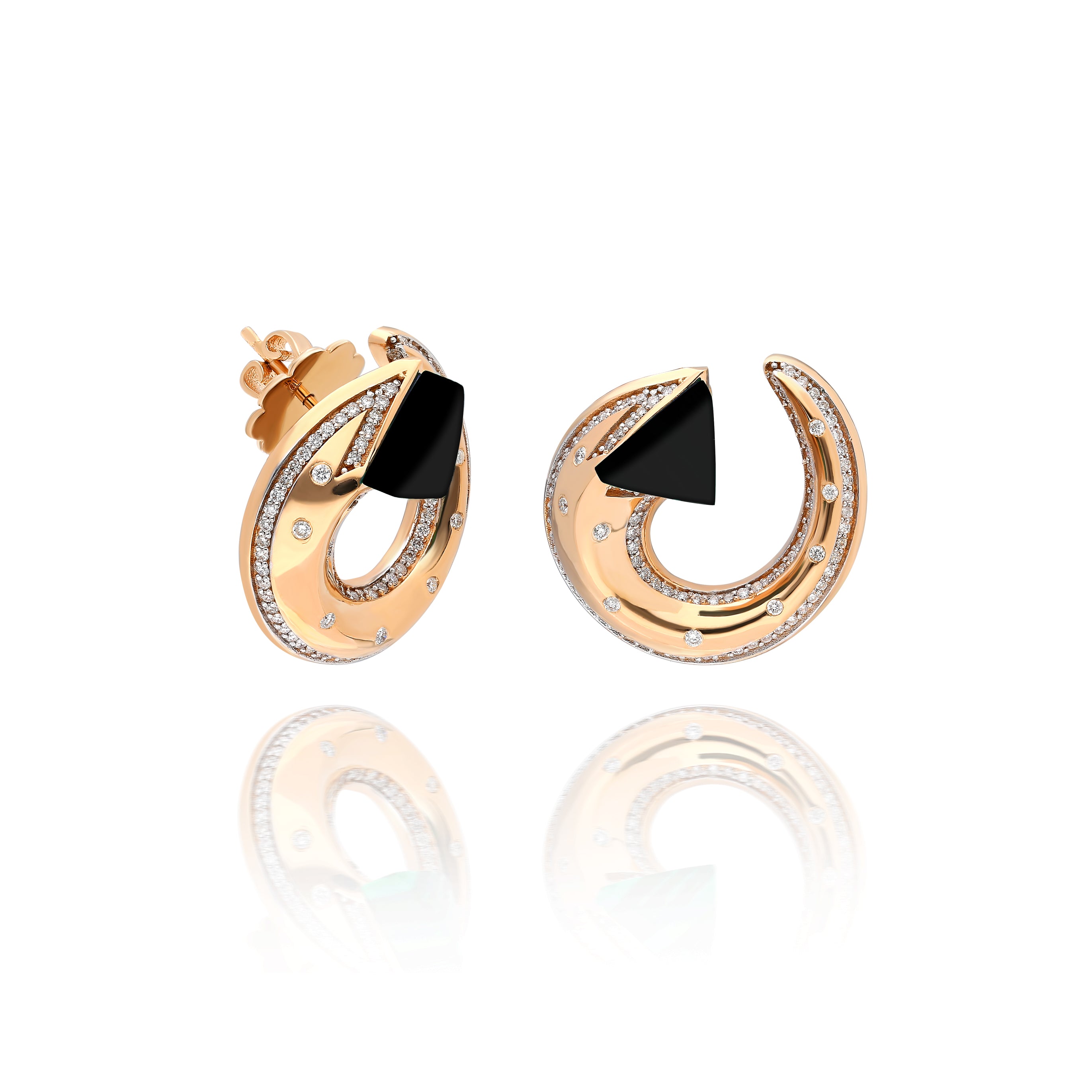 Neutra Balance Earrings - Black