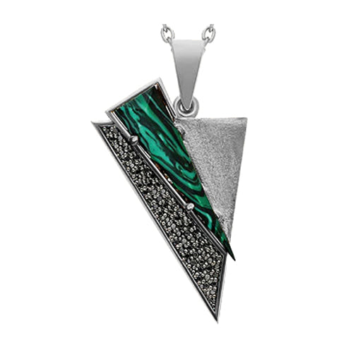 Black Editions Aztec Maxi Bar Pendant
