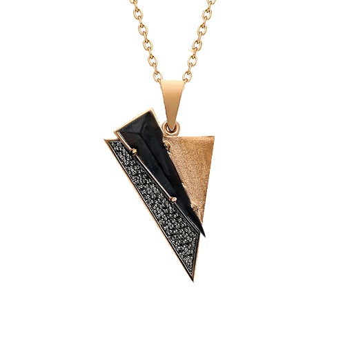 Black Editions Aztec Pendant - Black Onyx