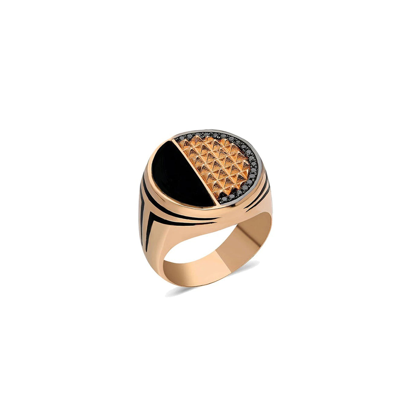 Black Editions Cairo Ring - Black Onyx