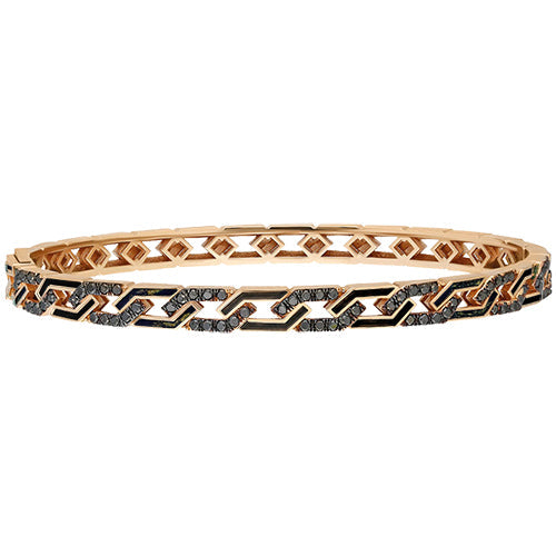 Black Editions Rebel Bracelet - Black & Blue Mother of Pearl