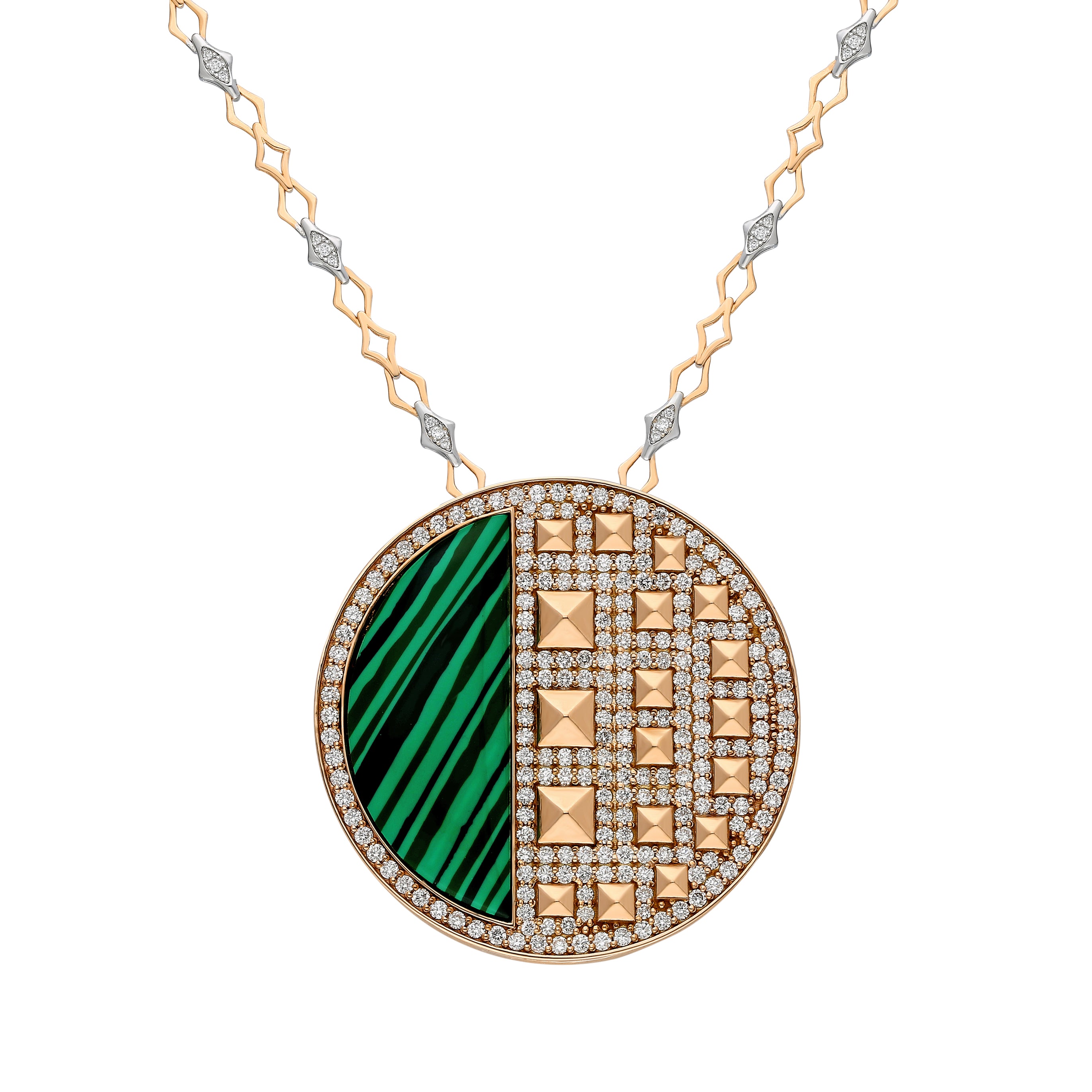 Neutra Cairo Maxi Medallion - Malachite