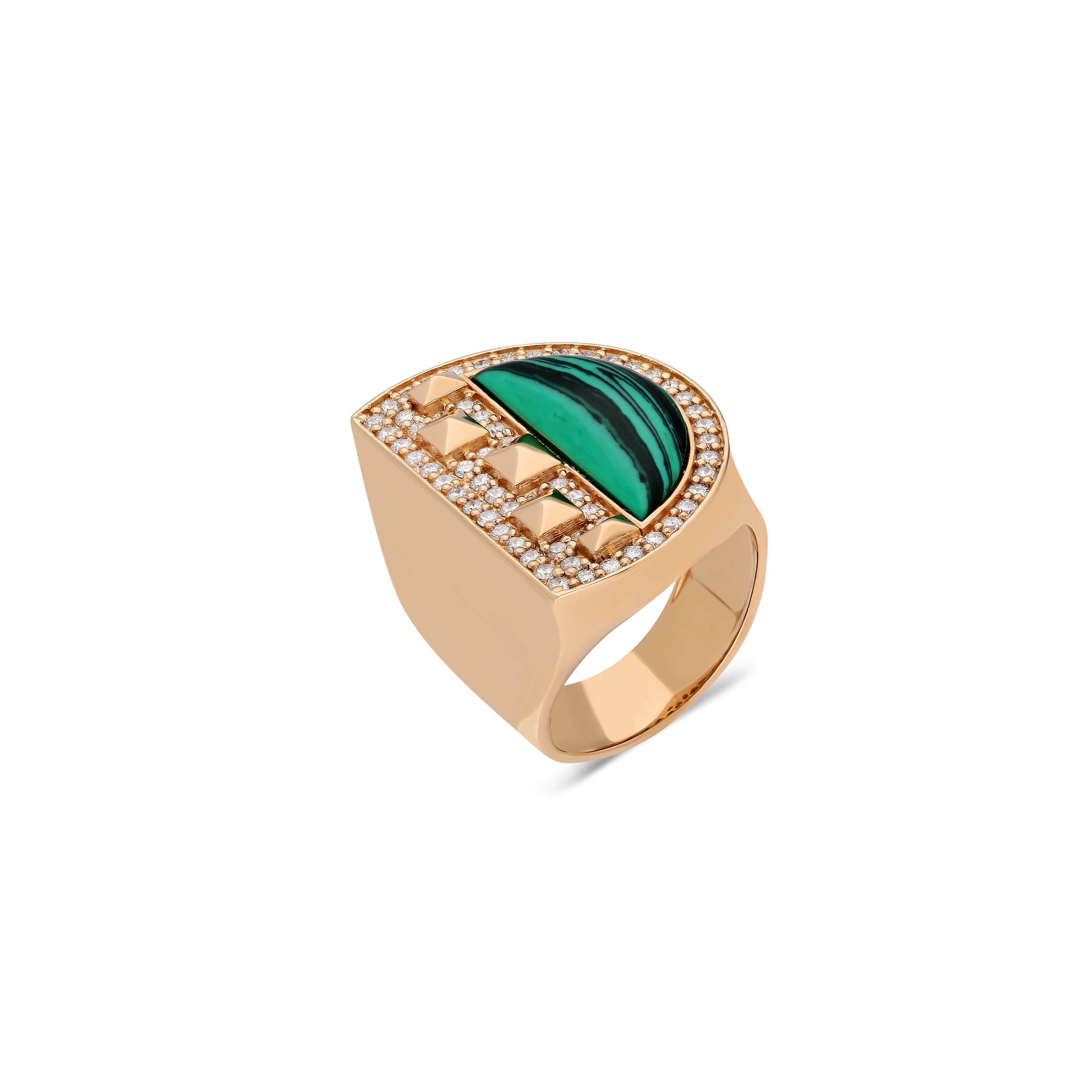 Neutra Cairo Ring - Malachite