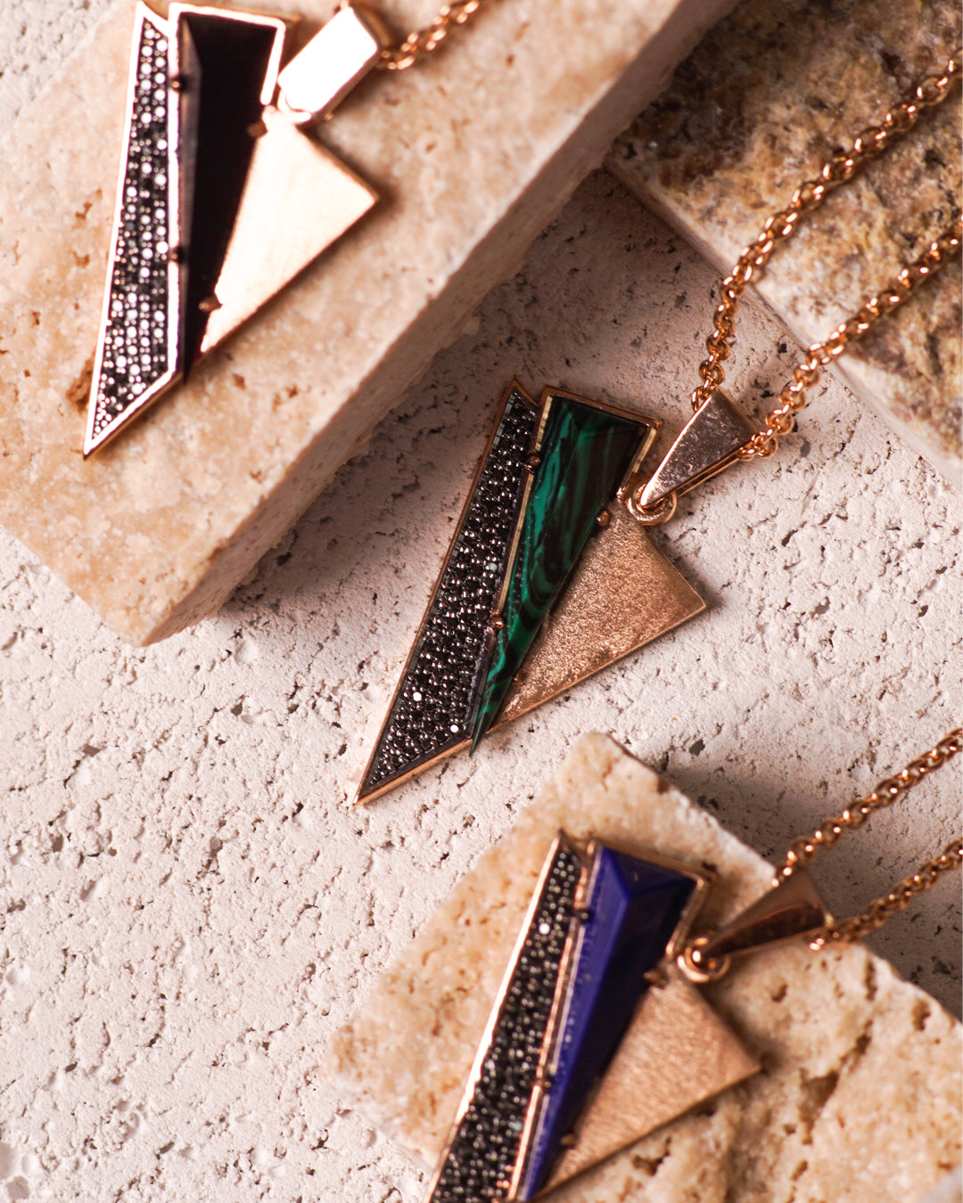 Black Editions Aztec Pendant - Lapis Lazuli