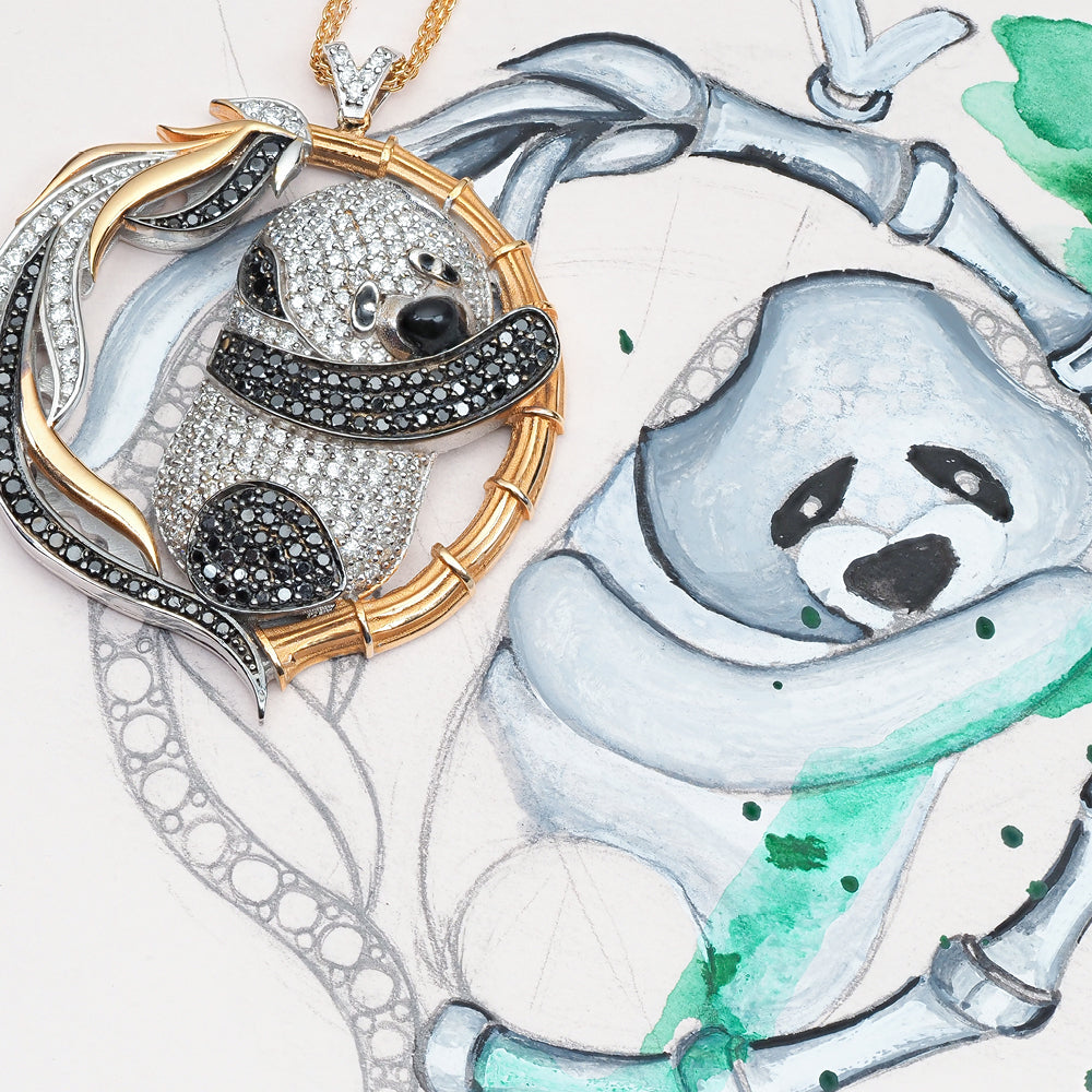 Grumpy Panda Medallion, Limited Edition