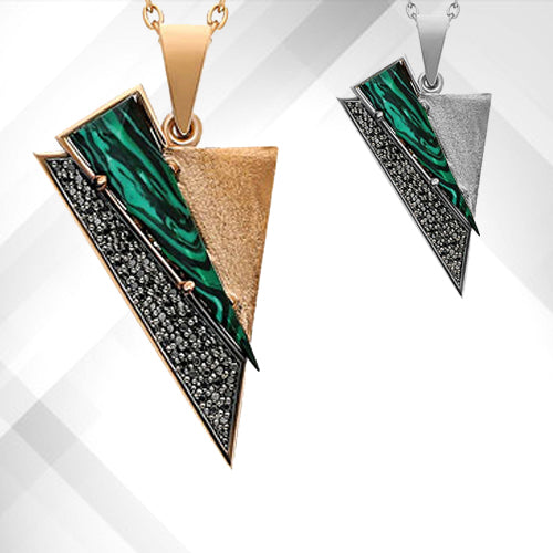 Black Editions Aztec Maxi Bar Pendant