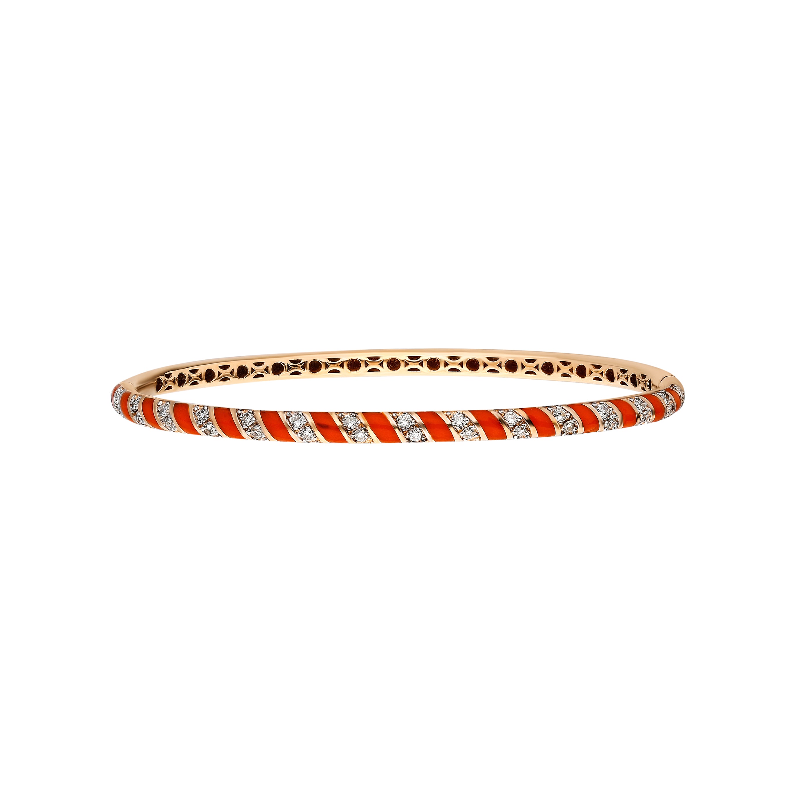 Tornado Bracelets - Red Enamel