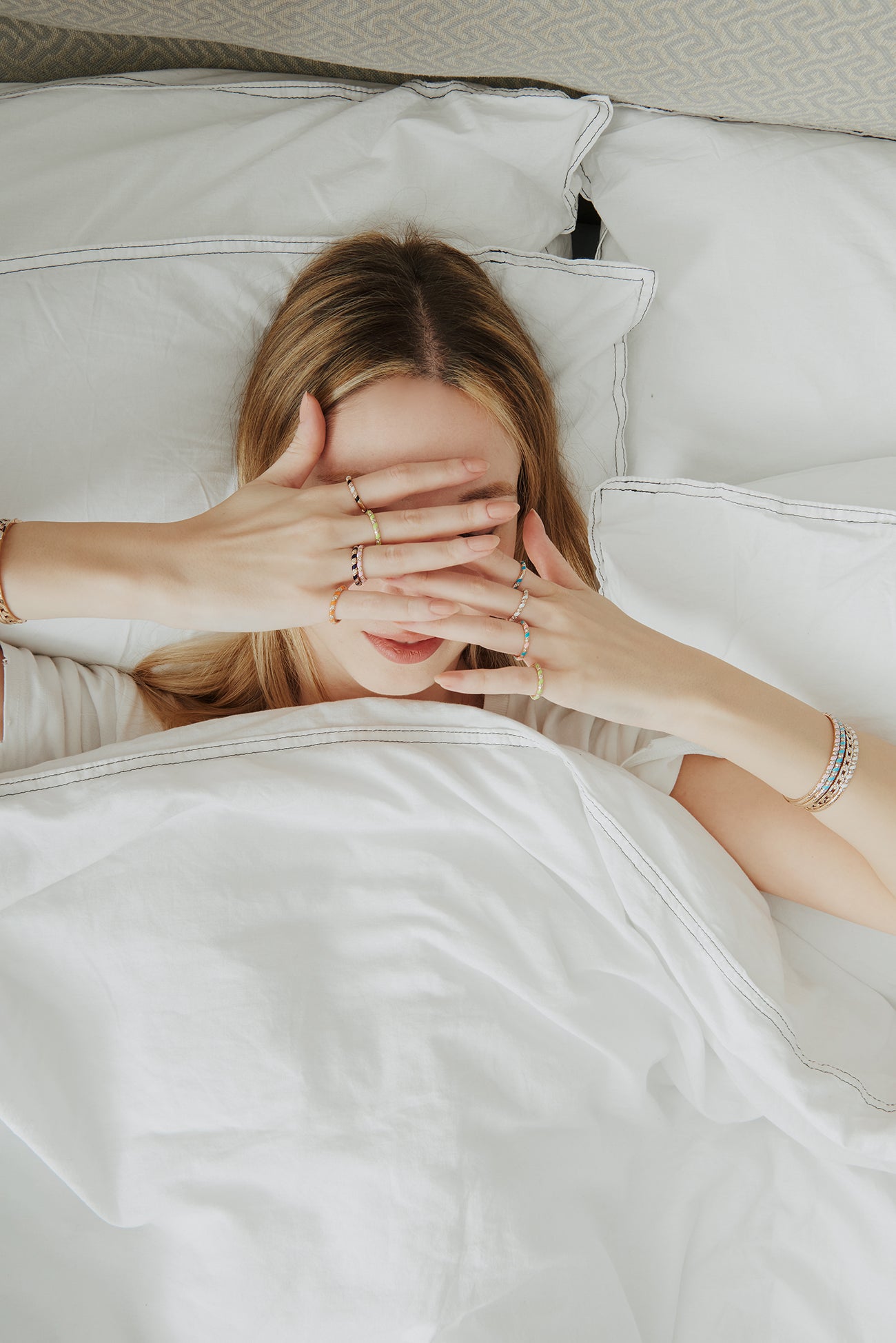 Tornado Ring - Black Enamel