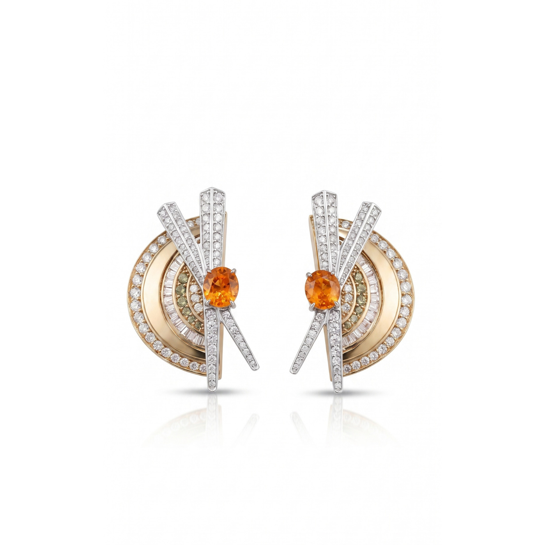 Aurora Amber Earrings