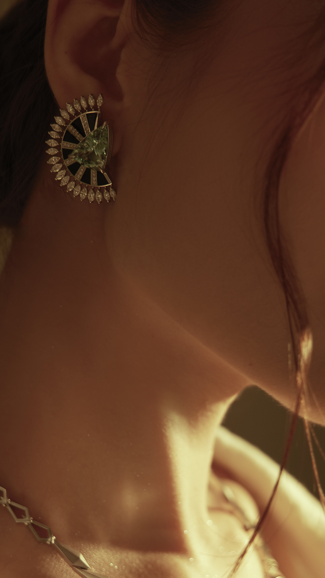 Alis Limited Edition Earrings with Aquamarine