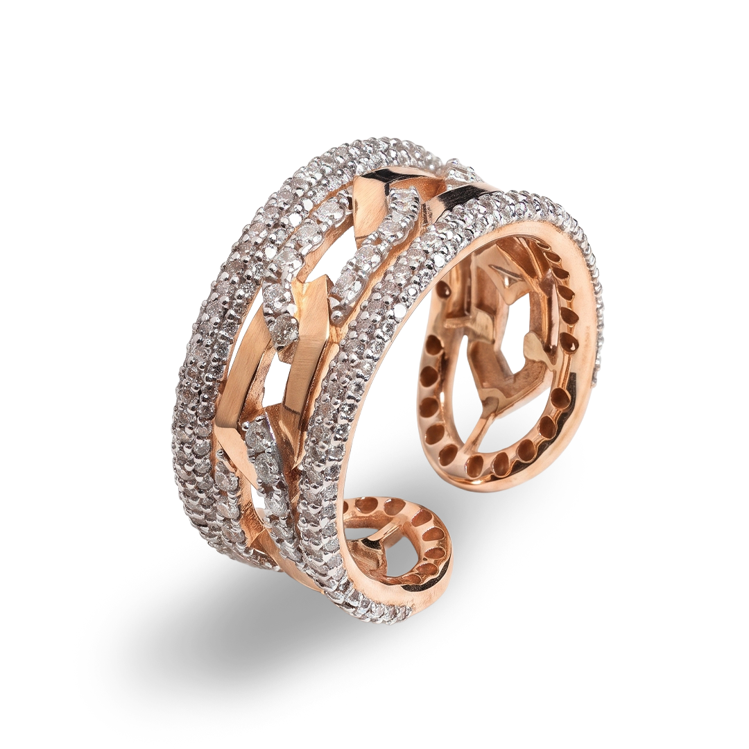 Rebel Colorless Ring II