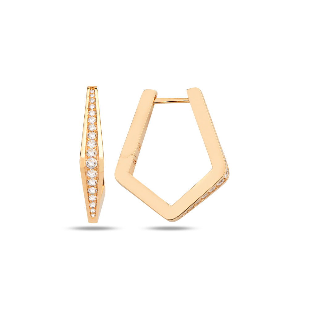 Draco Earrings Rose Gold