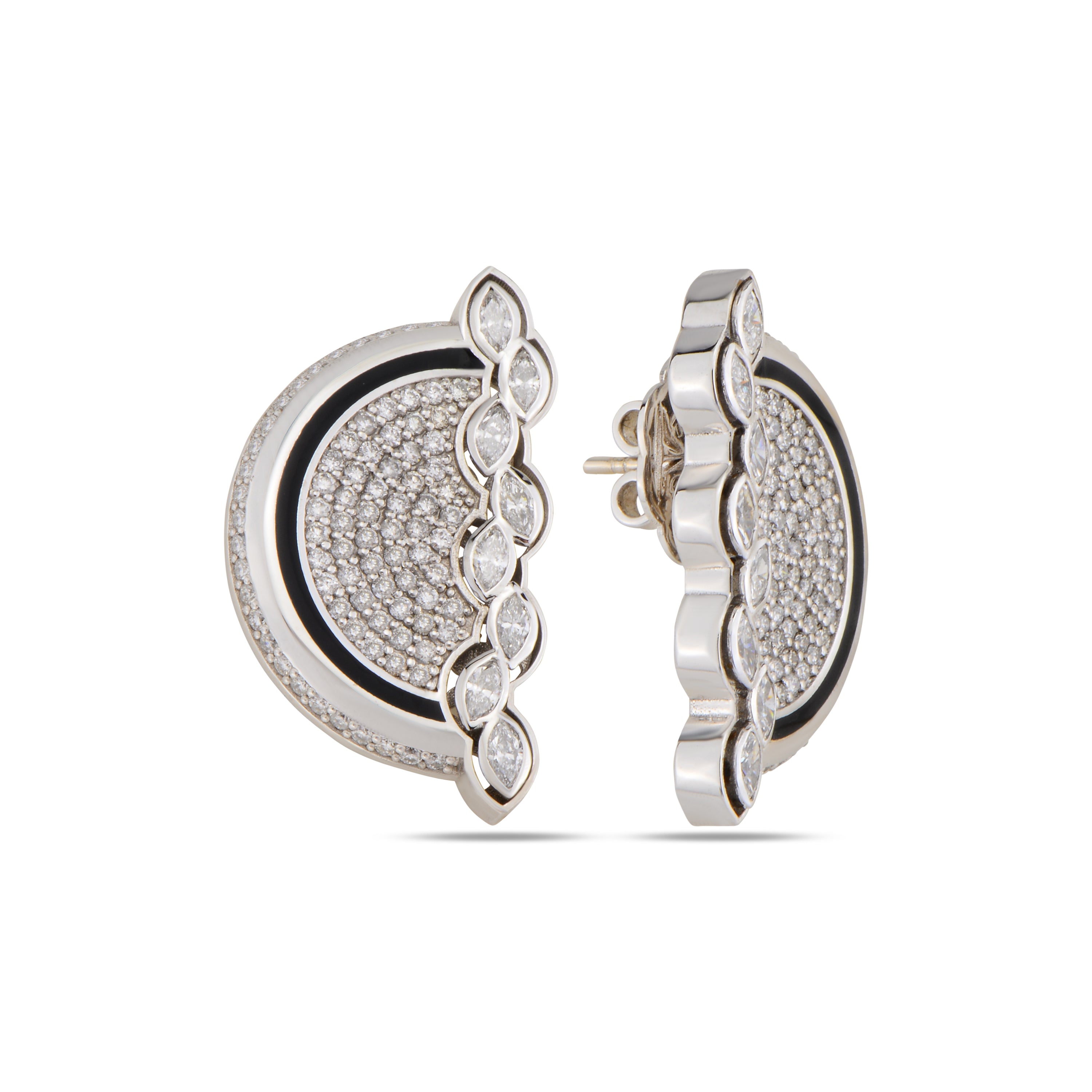 Total Eclipse Earrings All Diamonds