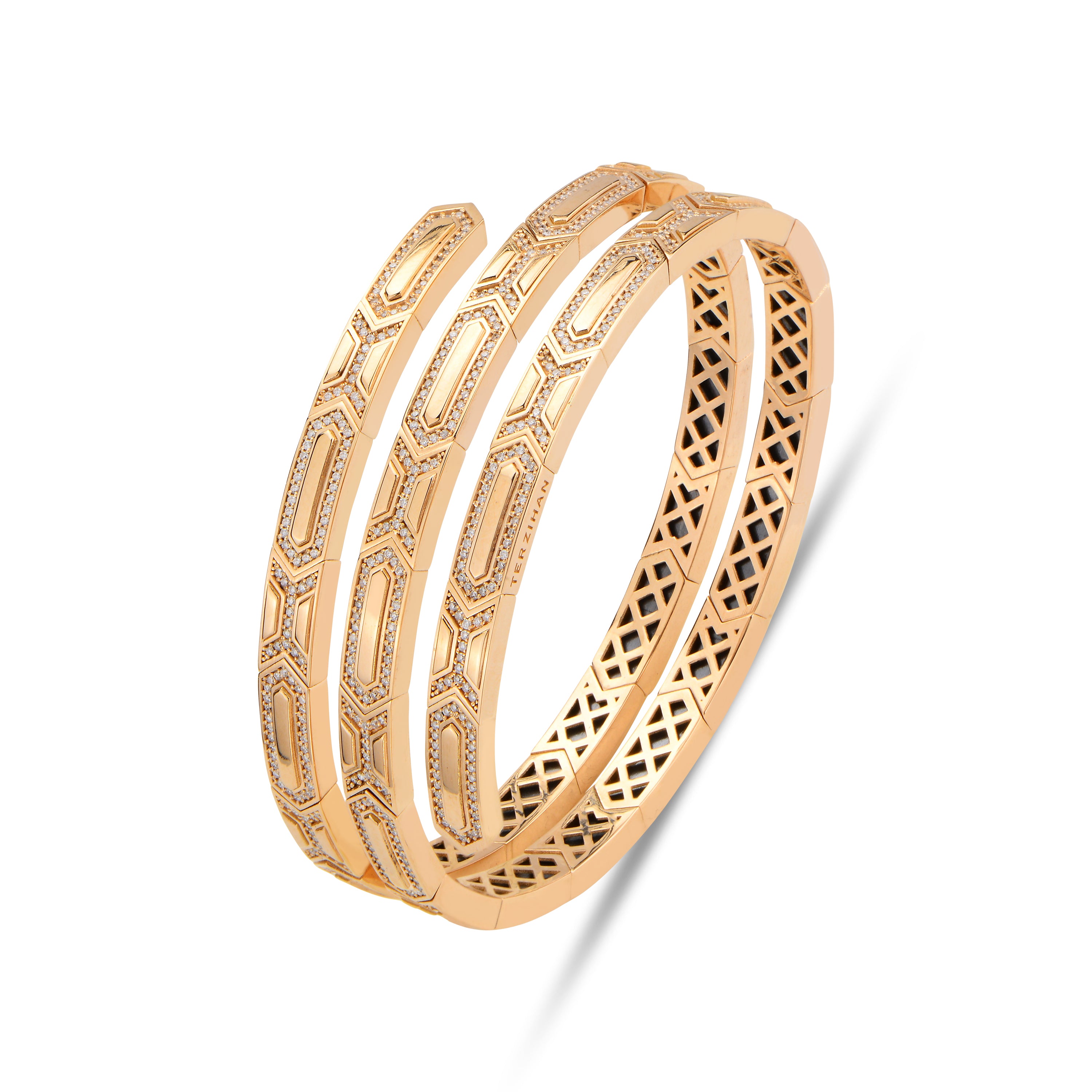 Limited Edition Shield Torque Bracelet