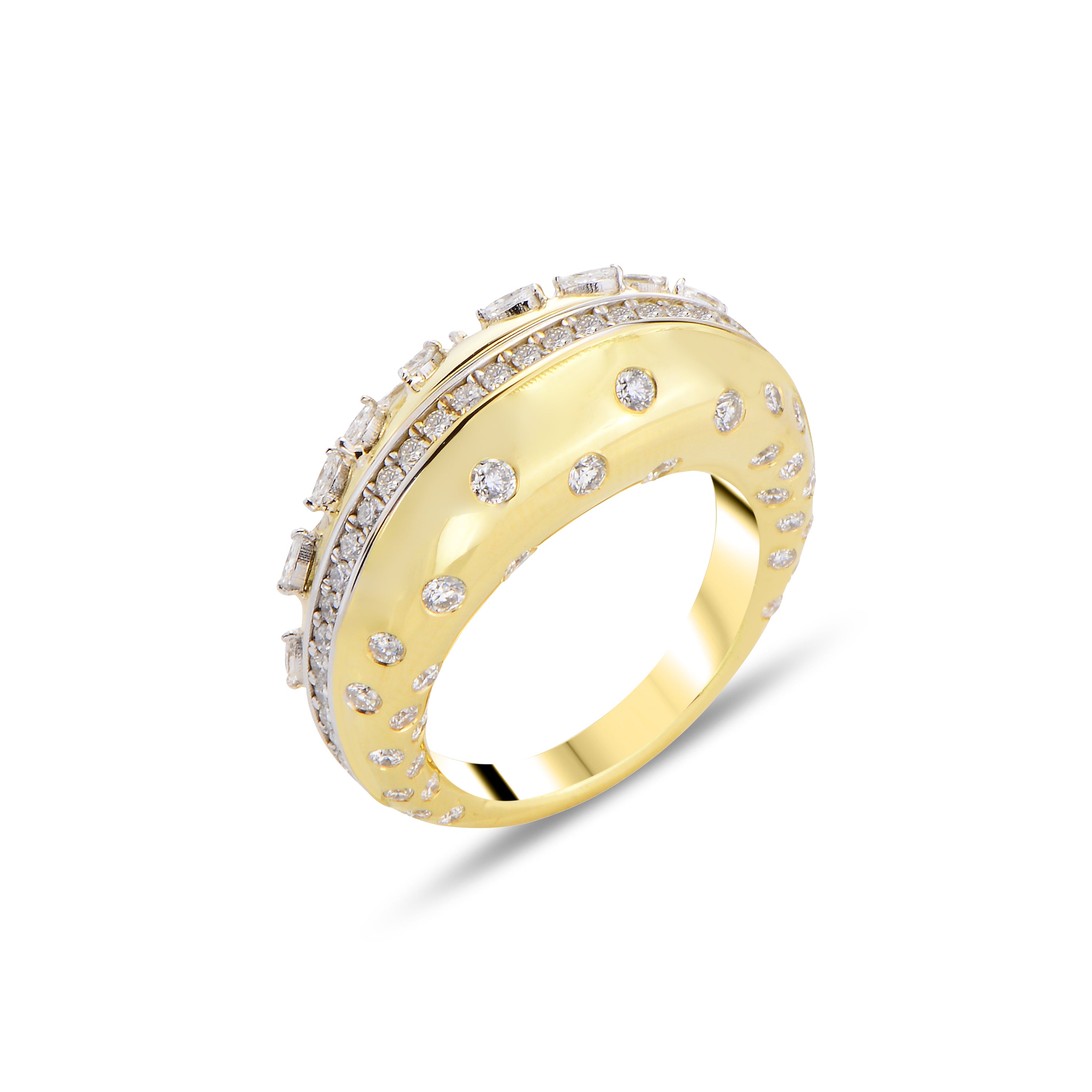 Aurora Eclipse Double Sided Ring
