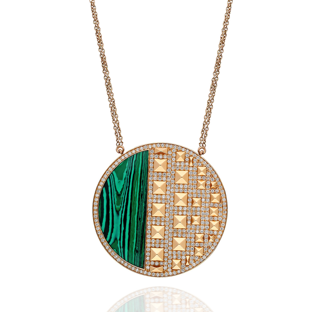 Neutra Cairo Maxi Medallion - Malachite