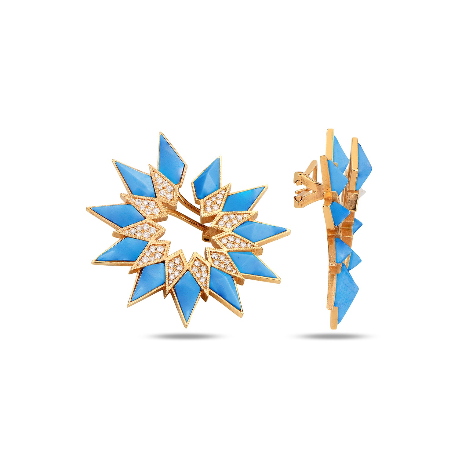 Nord Earrings - Turquoise