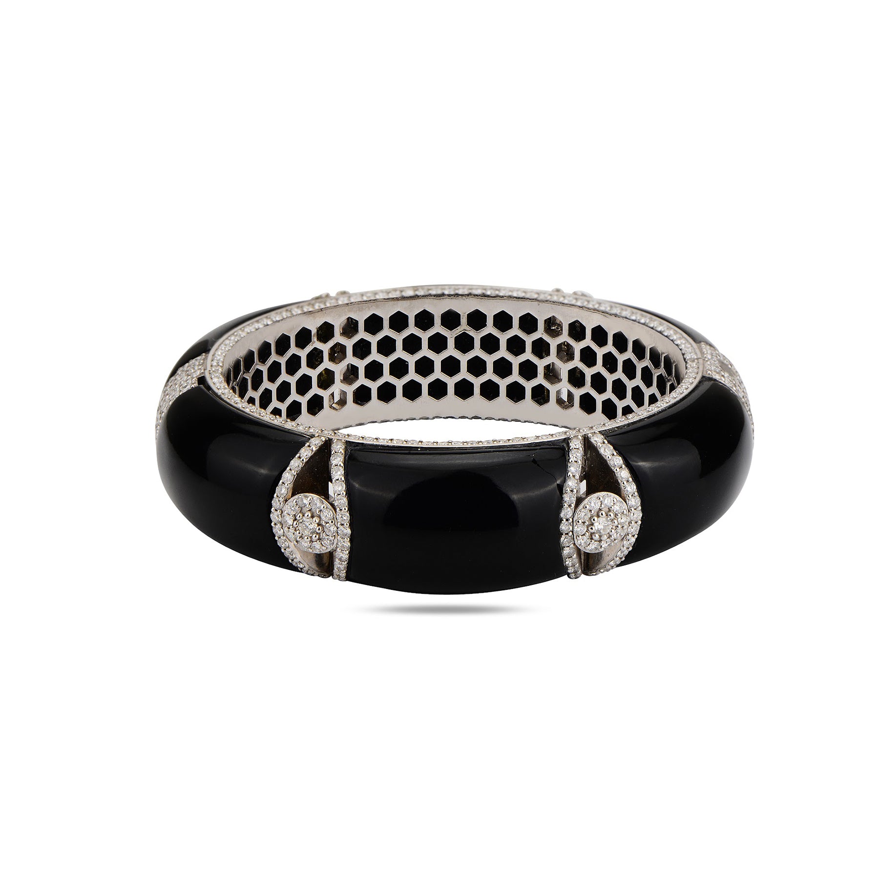 Neutra Dome Cuff with Black Onyx, Limited Edition