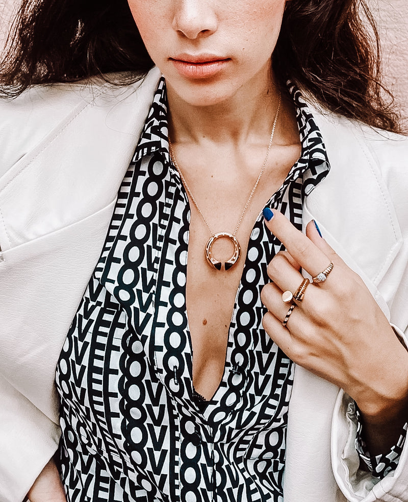 Neutra Balance Pendant - Black