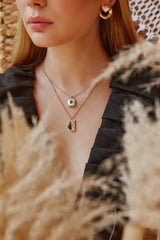 Neutra Cairo Pendant - Malachite