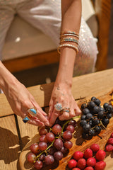 Neutra Aztec Side Ring - Lapis Lazuli