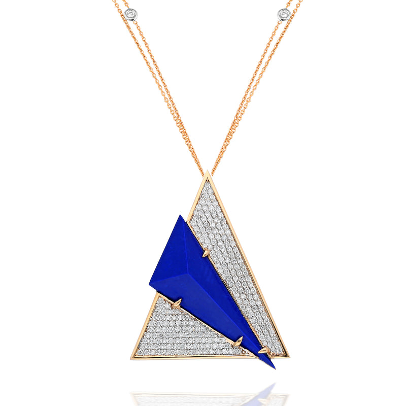 Neutra Aztec Medallion - Lapis Lazuli