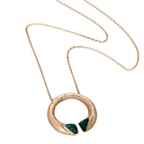Neutra Balance Pendant - Malachite