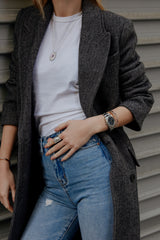 Fizzy Rebel Bracelet With Diamonds - White & Blue